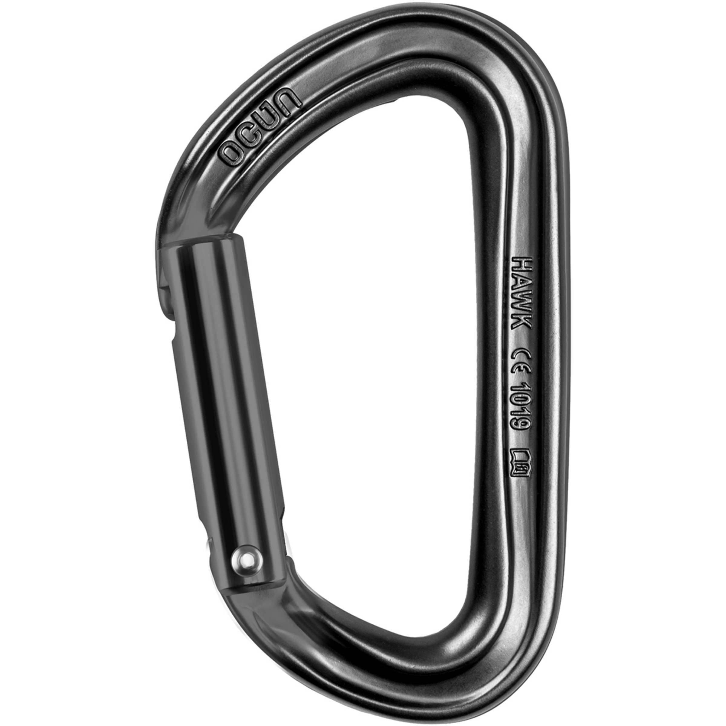 Ocun Hawk Straight Karabiner Karabiner grau Alpinklettern | Sportklettern