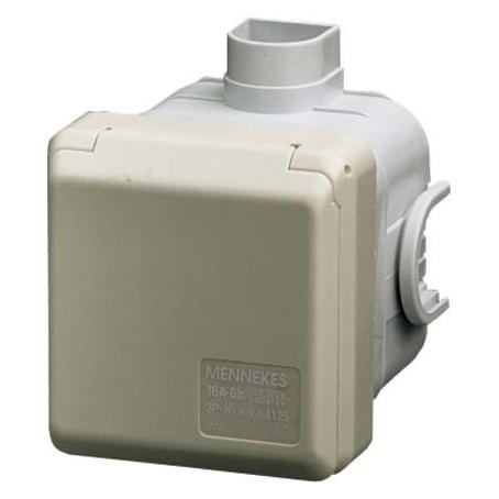 Mennekes MEN 4902 16A2P+E 230V SCHUKO-UP-Dose Cepex IP44 (4902)