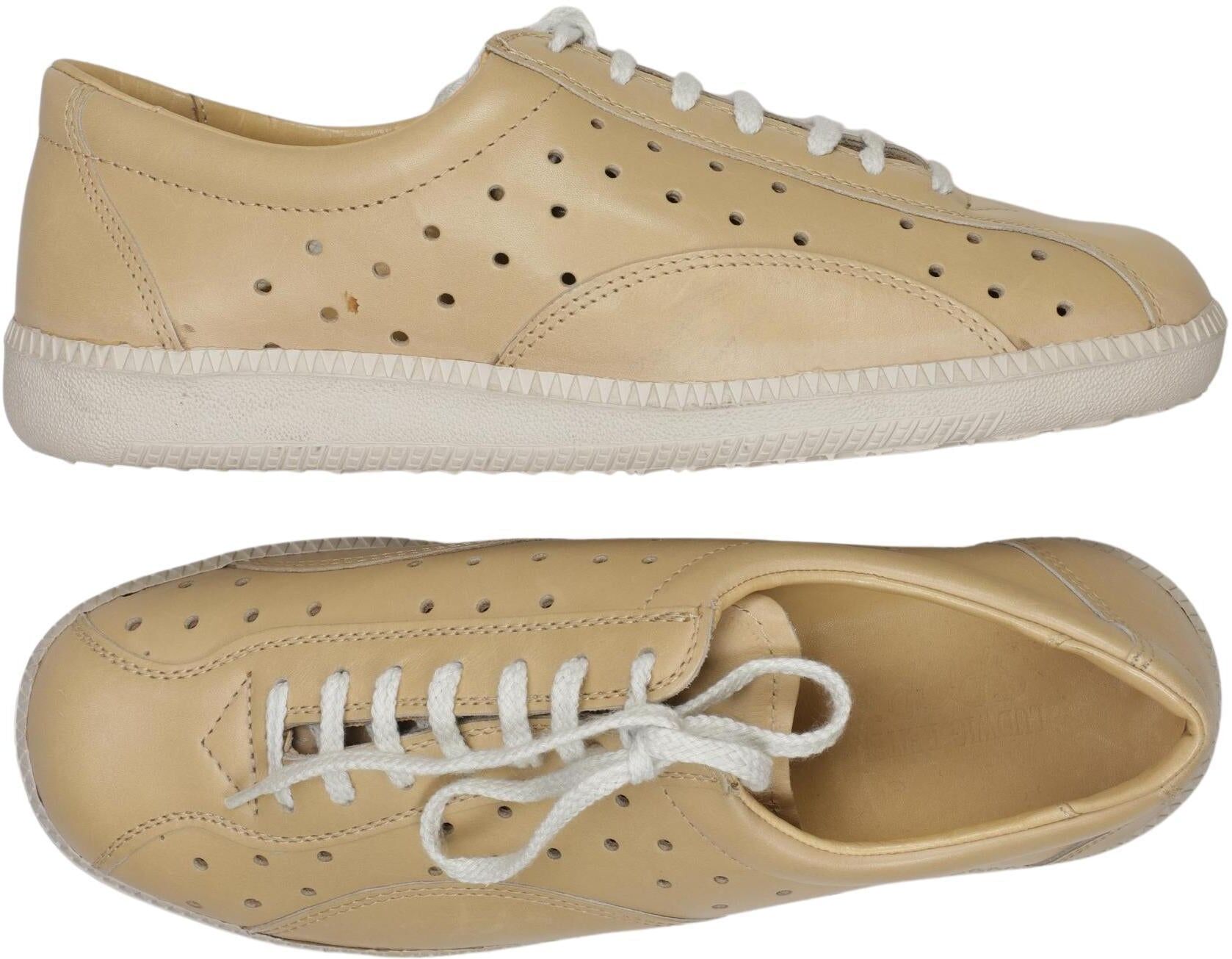 Ludwig Reiter Damen Sneaker, Beige, Gr. EU 40, kein / Etikett - Second Hand