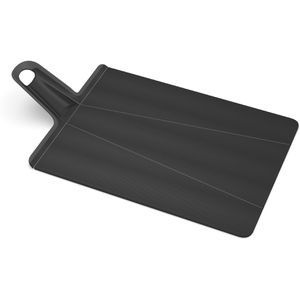 JosephJoseph Schneidebrett Chop2Pot Plus Large, 45 x 26,3 cm, schwarz, faltbar, Kunststoff