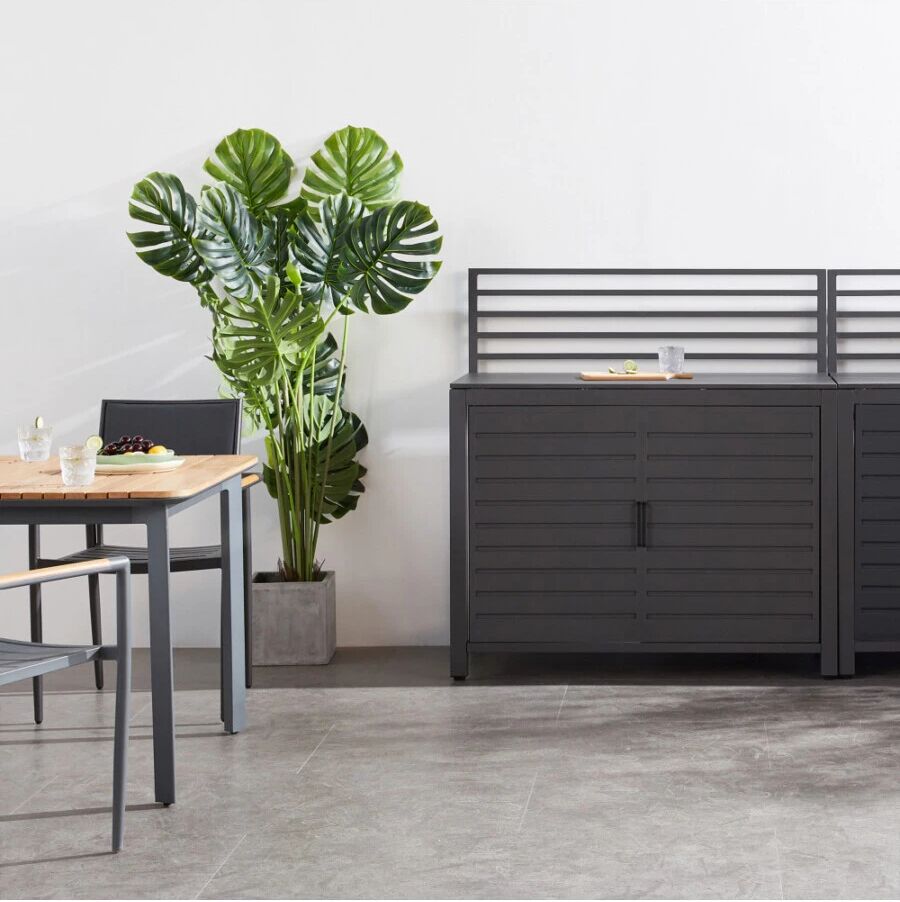 Elica Garden MODULO CON ARMADIETTO PER CUCINA OKLAHOMA ANTRACIT