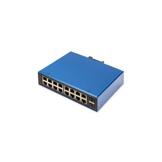 Digitus Switch 16+2-Port L2 managed Gigabit Ethernet PoE