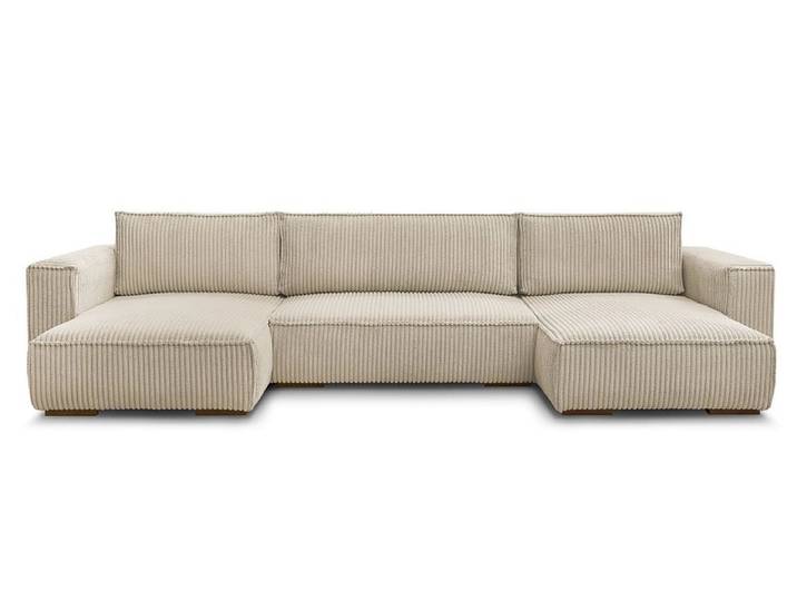 Wohnlandschaft BOBOCHIC CHELSEA Cord-Stoff taupe