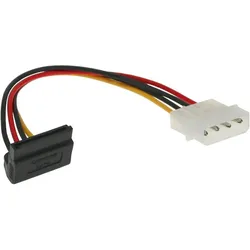 INLINE SATA Stromadapterkabel, 1x 13,34cm (5,25") Buchse an 15pol SATA Stecker, nach oben abgewinkelt