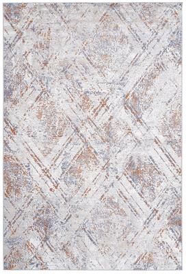 Klair Living "PAYAS Collection 2X3 Beige / Geometric Doormat Non-Shedding Rug - 36"" D x 24"" W x 0.28"" H"
