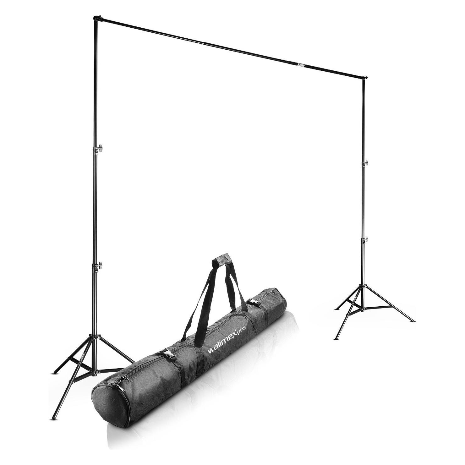Walimex Teleskop Hintergrundsystem 1.2 - 3m (120 cm, 256 cm) (15227)