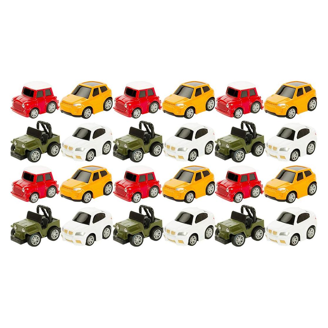 Playmates Toys Playme Different types of metal pull back vehicles (269440)
