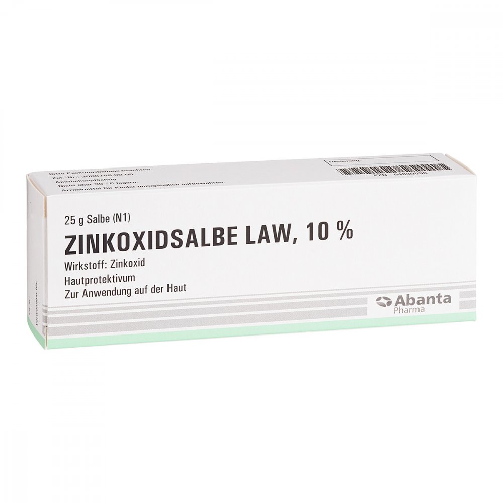 Zinkoxid Salbe Law