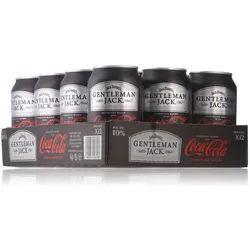 Jack Daniel's Gentleman Jack & Coca Cola Dose 10% Vol. 12x0,33l