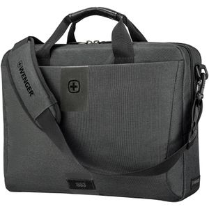 Wenger Laptoptasche MX EVO Brief, 612263, grau, recyceltes PET, bis 16 Zoll