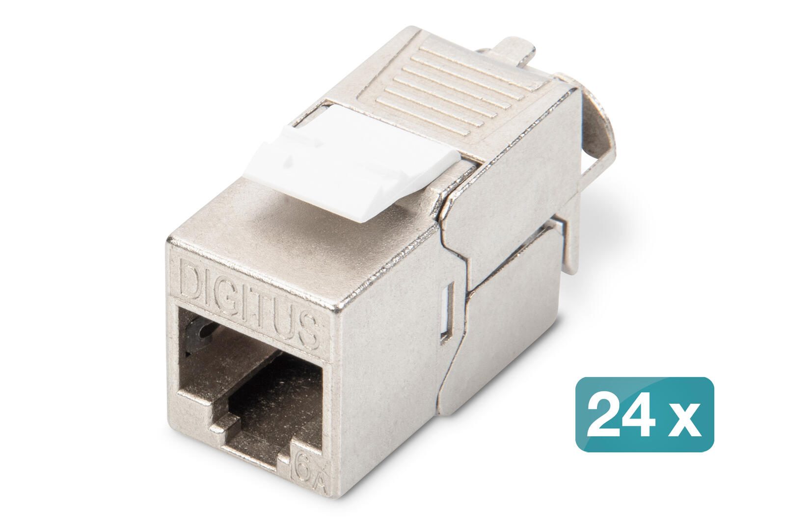 Digitus CAT 6A Keystone Modul, geschirmt, 24 St. DN-93615-24