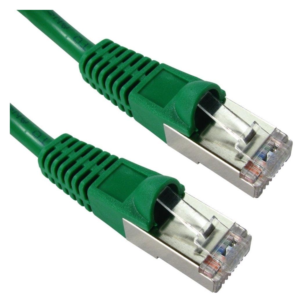 Cables Direct 15mtr Cat 5 E Ftp Snagless - Green (FTP, CAT5e, 15 m) (B5ST-315G)