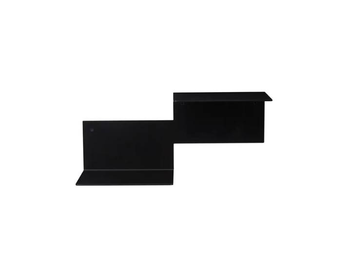 Warm Nordic Étagère Repeat black noir, droit