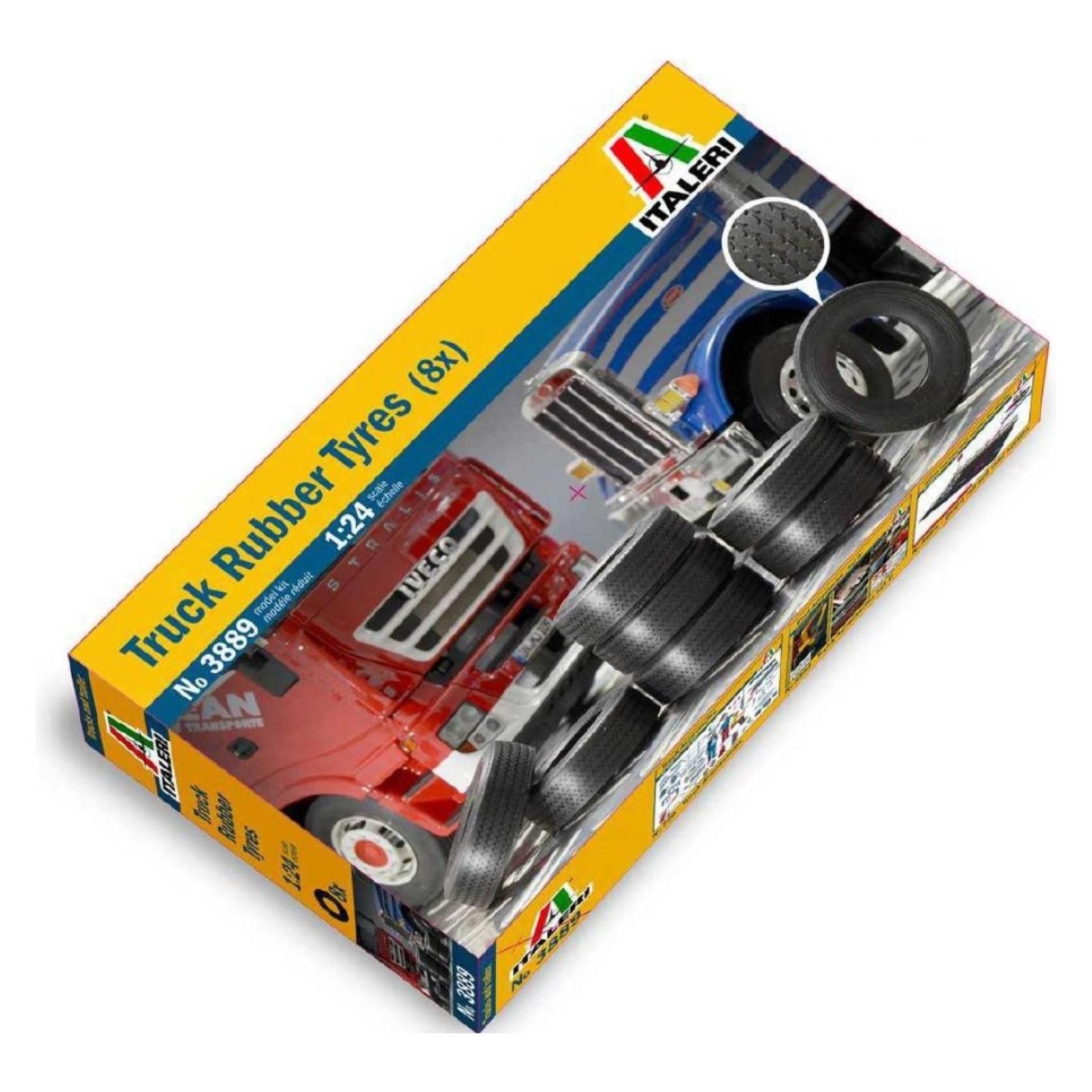 Italeri Rubber Tyres (8Stk. (ITA 3889S)