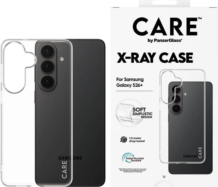 PanzerGlass CARE Hülle Samsung Galaxy S26+ X-Ray klar
