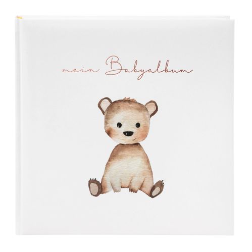 Goldbuch Teddybär 25x25 60 weiße Seiten Fotoalbum 24458
