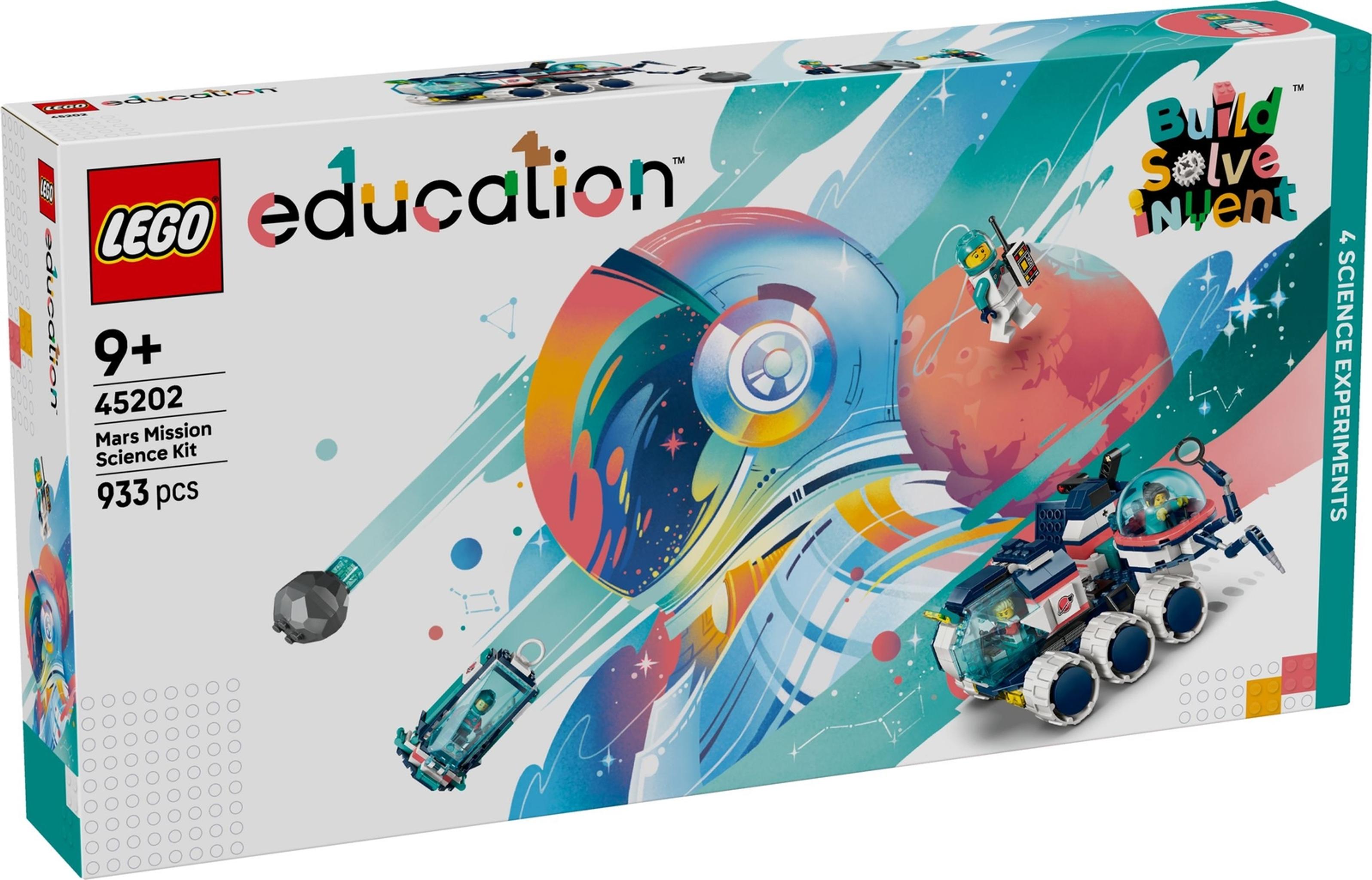 LEGO Education Mars Mission Science Kit 45202, Bausatz, 9 Jahr(e), Kunststoff, 933 Stück(e), 3,38 kg