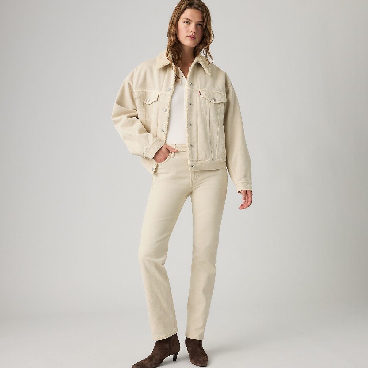 LEVI'S Pantalon Ribcage slim