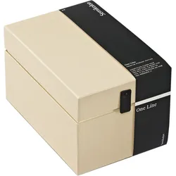 One Line Aufbewahrungsbox hoch vanillefarbig