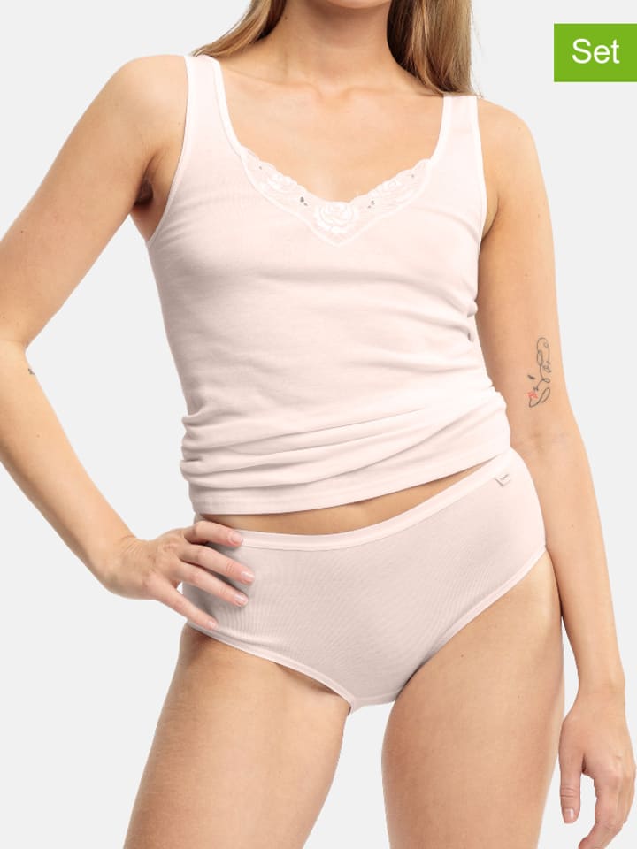 SPEIDEL 2er-Set: Pantys in Creme - 44/46