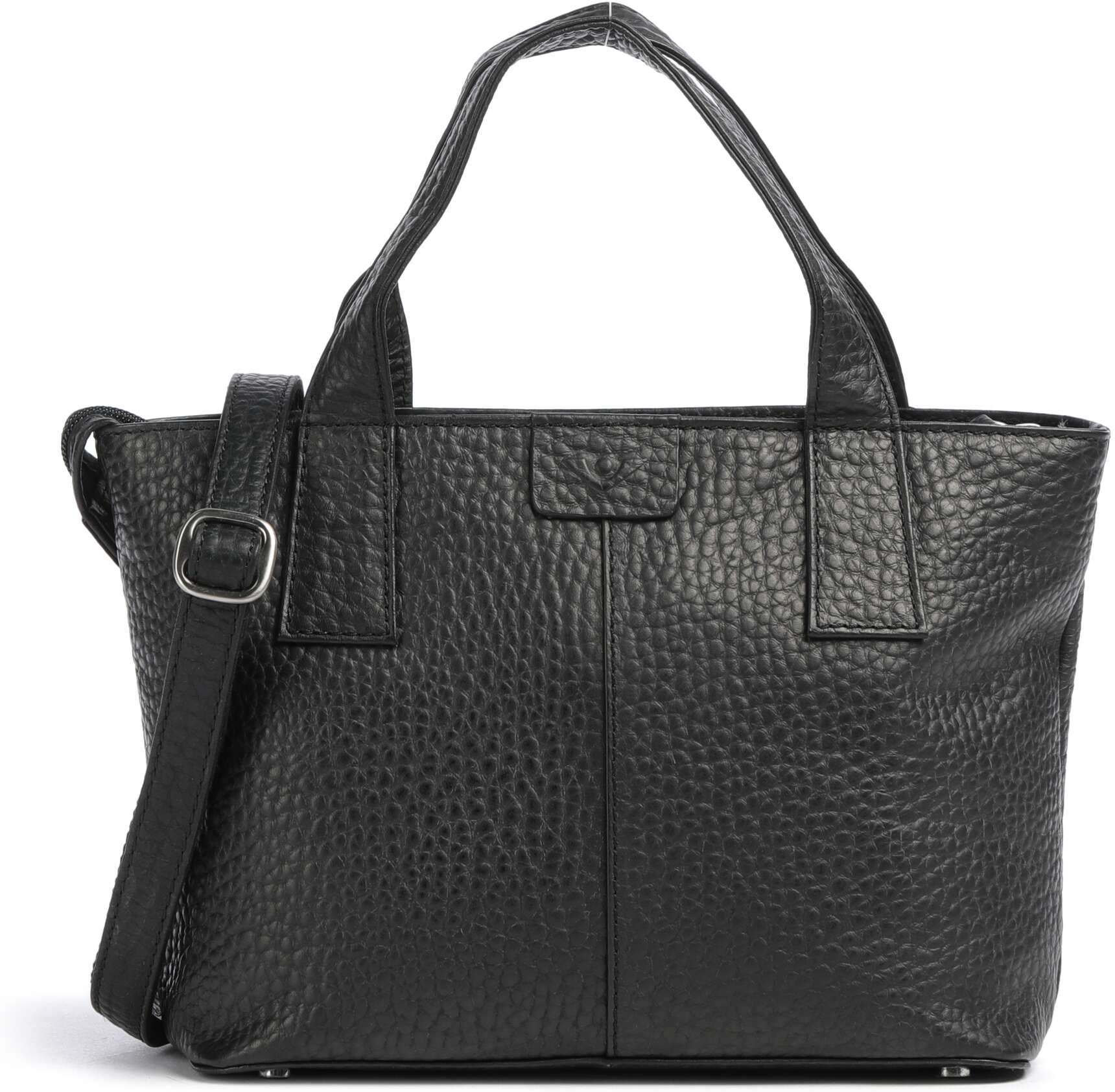 Voi Hirsch Stacy Handtasche aus Leder, schwarz
