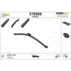 Scheibenwischer VALEO 578566 für Mercedes-Benz VW Audi Sprinter 3, Crafter 30-35
