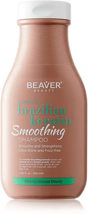 Beaver Brazilian Keratin Smoothing Shampoo 350 ml