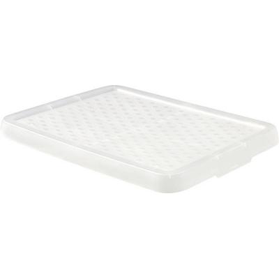 Curver 230649 Drehstapelbehälter ESSENTIALS Deckel für 20L und 26L Box, Transparent 1St.
