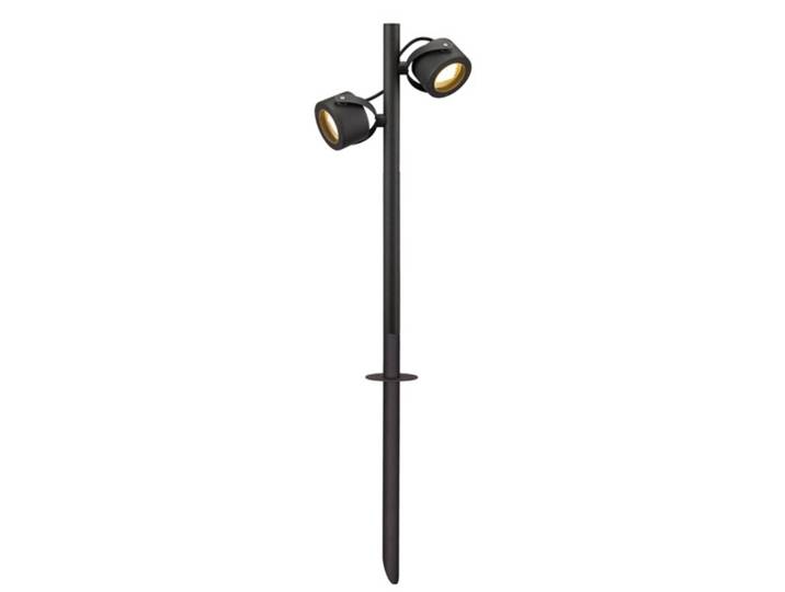 SLV Wegeleuchte SITRA, schwarz, Glas, Modern, Außenleuchte