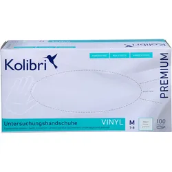 Kolibri Premium Uh Transparent Puderfrei Vinyl M 100 ST