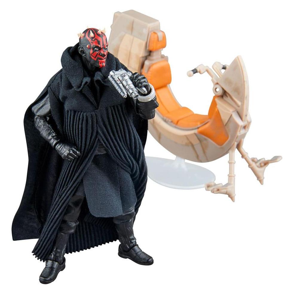 Hasbro Star Wars Episode I Black Series Fahrzeug mit Actionfigur Darth Maul & Sith Speeder 25th Anniversary (G0328E480)