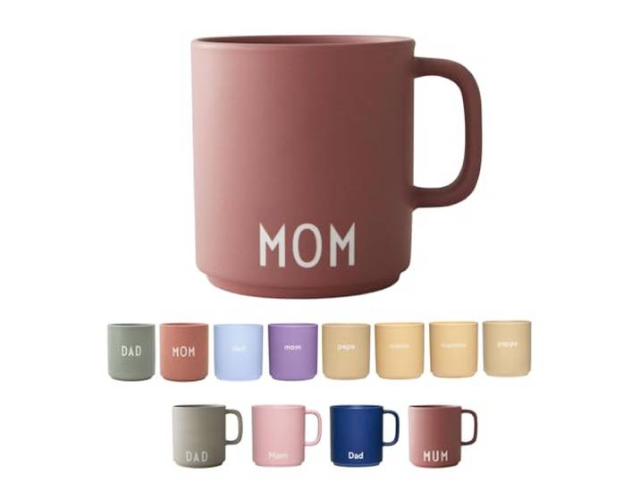 Design Letters Tasse a Cafe Cadeau Noel Femme\, Homme Parfait pour Decoration Noel Porcelaine Mug Idee Cadeau Noels/Vaisselle de Noels Tasse Expresso en Design Danois Tasse a The\, 250 Ml