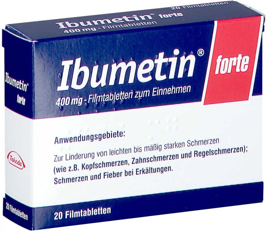 Ibumetin forte 400 mg 20stk