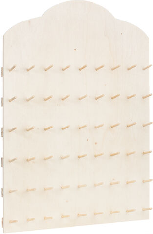 Garnrollenhalter aus Holz, für 54 Spulen, 35 x 50 cm