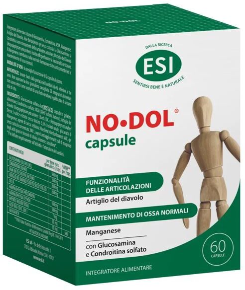 No Dol Esi Integratore Per Dolori Articolari E Muscolari 60 Capsule