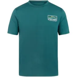 PROTEST Herren T-Shirts/Tanks ku.Arm He/Uni PRTDonald surf t short sleeves, Größe L in Grün Grün