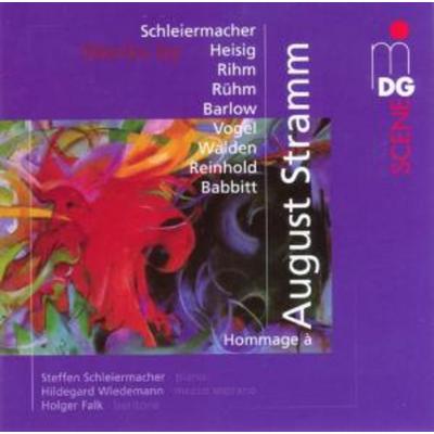 Hommage A August Stramm - Schleiermacher,Wiedemann,Falk, CD