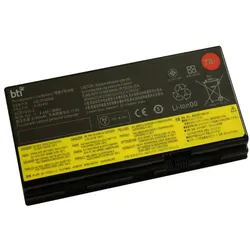 BTI SB10F46468-BTI (9 Zellen, 6400 mAh), Notebook Akku, Schwarz