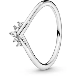 Pandora 198282CZ Ring für Frauen Tiara Wishbone, 58/18,5