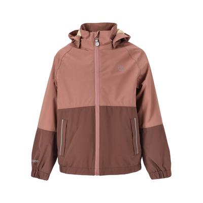 Regenanzug ZIGZAG "Dallas", Jungen, Gr. 98, braun (hellbraun), 100% Polyester, mehrfarbig, Sportanzüge Regenanzug, mit wasserabweisender Beschichtung