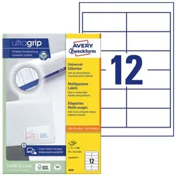 Avery Zweckform 20% AKTION: 1200er-Pack Universal Klebeetiketten »3659«