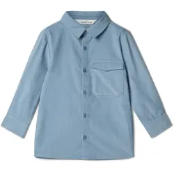 Tchibo - Kinder-Cordhemd - Kinder - Gr. 110/116 - blau