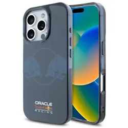 Hülle Red Bull IML Two Bulls MagSafe - iPhone 16 Pro Max (dunkel blau)
