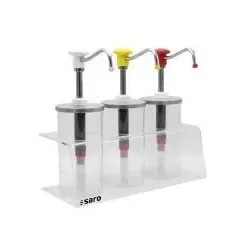 SARO Dosierdispenser Modell PLX-R-BK-1650ml
