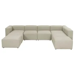 Max Winzer Wohnlandschaft  Lena ¦ creme ¦ Maße (cm): B: 350 H: 73