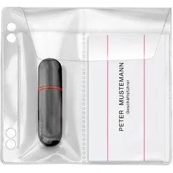 Veloflex Hüllen f. USB Stick 100 Stück (USB-A), USB Stick, Transparent