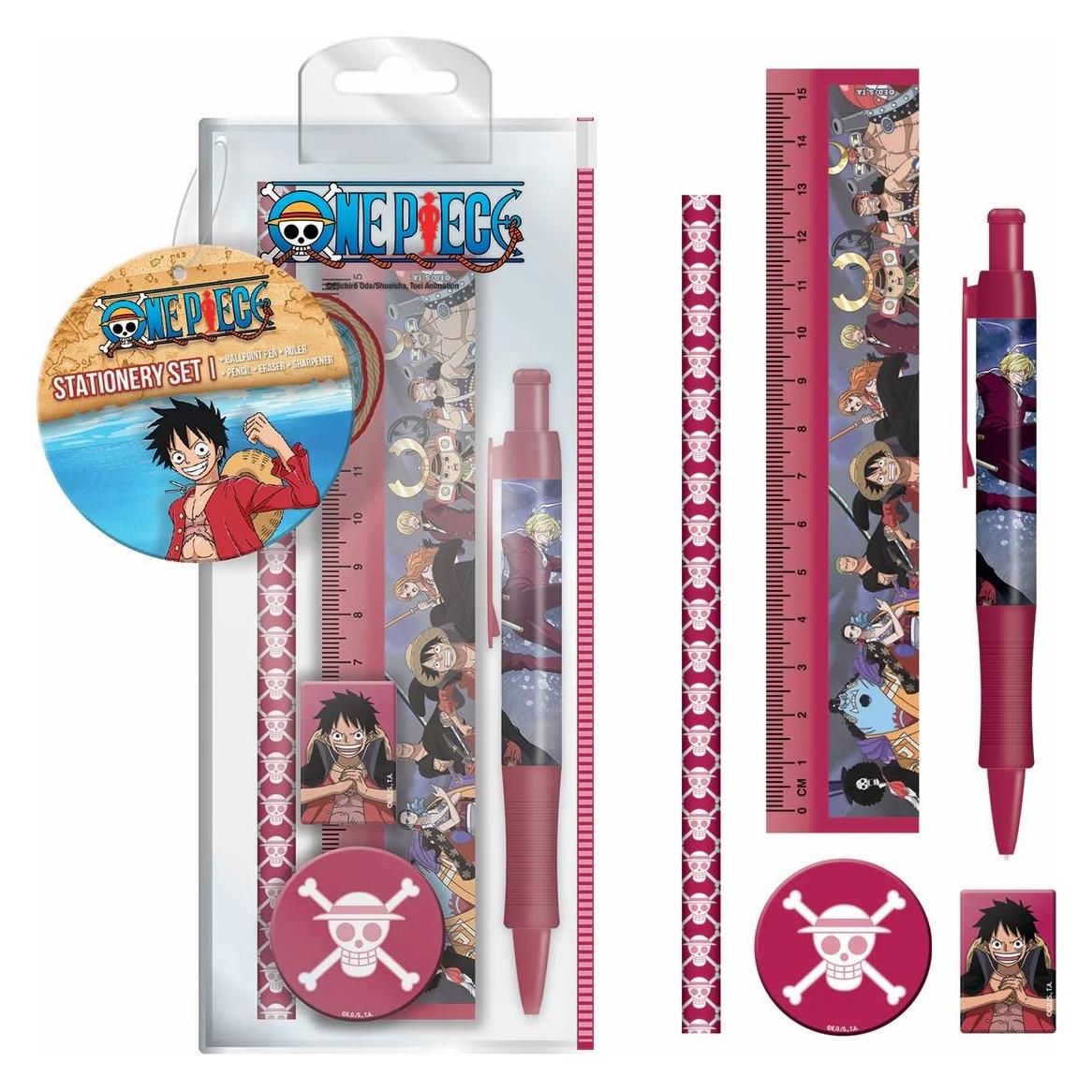 Pyramid ONE PIECE - Equipage Chapeau de paille - Set papeterie (57982)