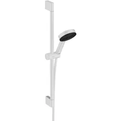 hansgrohe, Duschsystem, Pulsify Select Brauseset 105 3jet Relaxation (mattweiss)