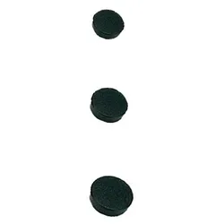 Satz mit 10 BI-OFFICE-Magneten (Schwarz - 30 mm)