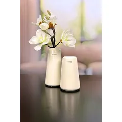 Vase Luminara 18cm cremeweiß